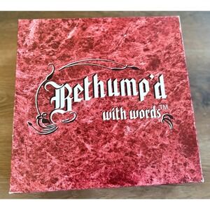 1995 Bethump'd with Words Board Game Educational Mamopalire COMPLETE Bethumpd